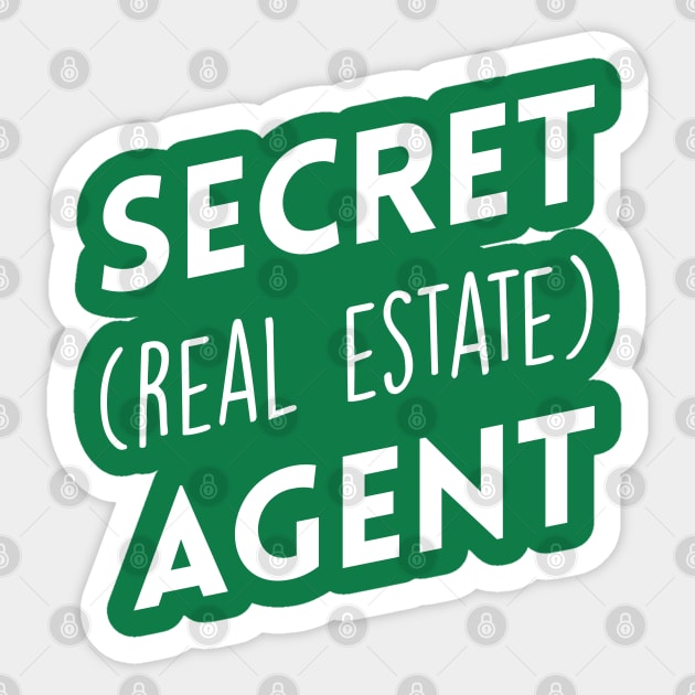 Secret (Real Estate) Agent Sticker by Inspire Creativity